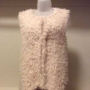 Fur vest coat